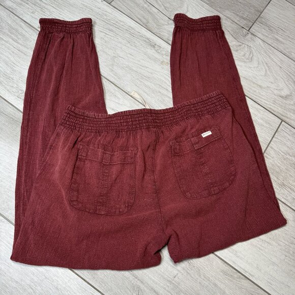 Rip Curl Womens Large 100% Cotton Joggers Made In India - Picture 4 of 5